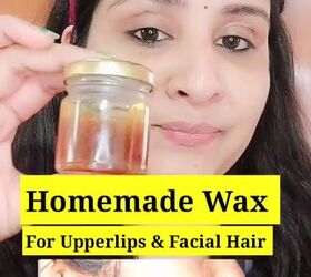 remove your hair at home with this wax recipe, DIY homemade wax