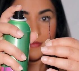 Quick and Easy Hair Hack to Keep Your Bobby Pin in Place All Day