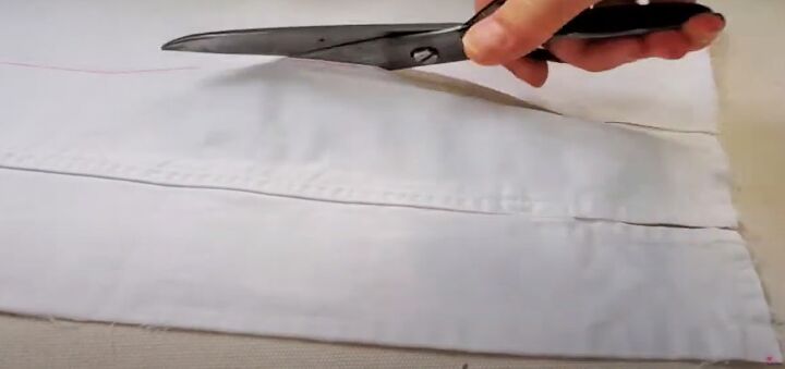 how to upcycle jeans, Cutting sleeves