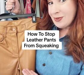 How to STOP Leather Pants From Squeaking