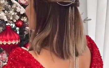 Perfect Sparkly Hairstyle for the Holidays