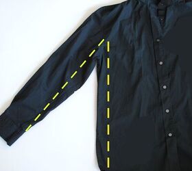 Turn a men's button-down shirt into THIS