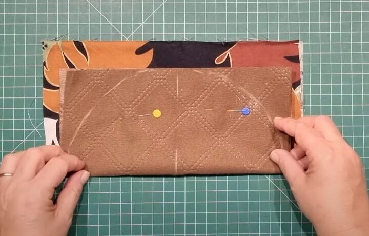 coin pouch pattern, Marking
