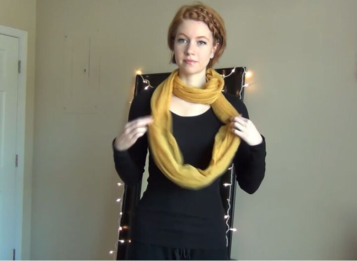 ways to style a scarf, Styling scarf