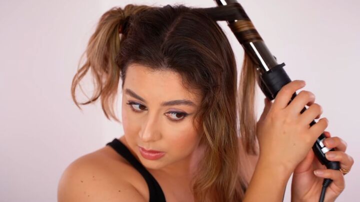 curling iron hair tutorial, Curling hair