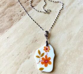 How to Create a Beautiful Pendant From Old Plates!