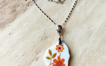 How to Create a Beautiful Pendant From Old Plates!