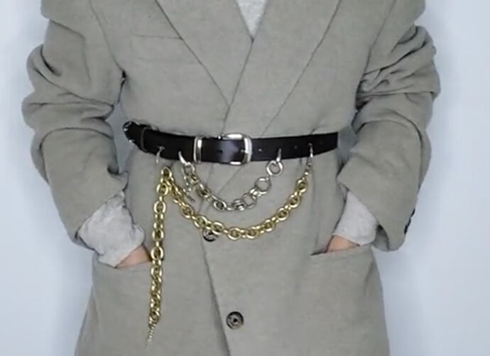 wow jaw dropping genius way to turn any belt into a statement piece, DIY statement belt