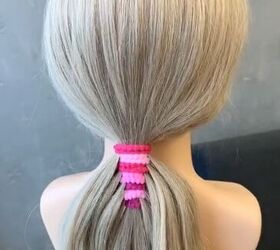 how to make your ponytail look like a mermaid s tail, How to make your ponytail look like a mermaid s tail