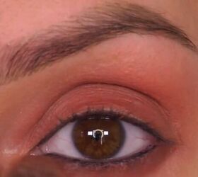 brown smokey eye, Applying eyeshadow