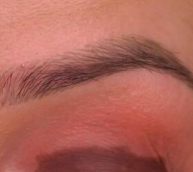 brown smokey eye, Applying eyeshadow