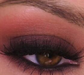 brown smokey eye, Brown smokey eye look