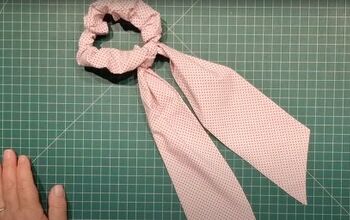 How to Sew a Hair Scrunchie Using the Super Easy Burrito Roll Method