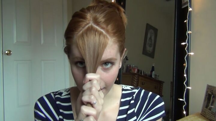 How to Cut Your Own Bangs Using the Easy Twist Method | Upstyle