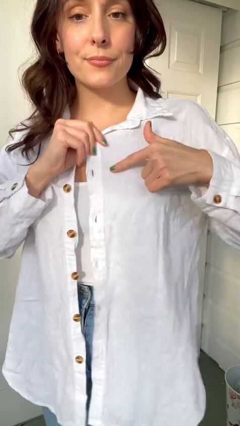 Genius Button-up Hack for Blouses | Upstyle
