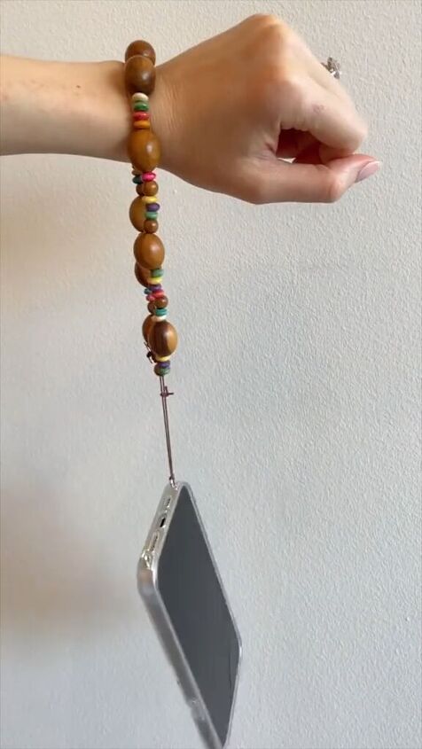 never overlook thrift store jewelry again, DIY clutch bracelet for your phone