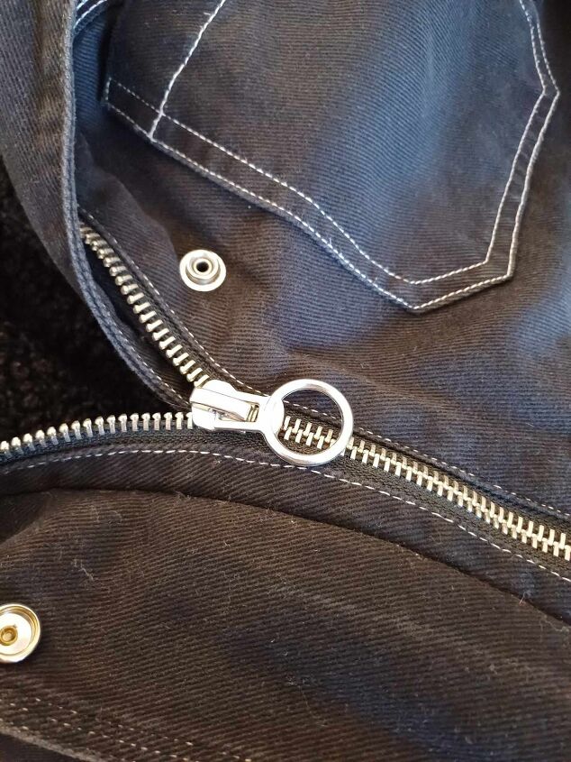 easy hack to reinstall a zipper head with a fork, Zipper