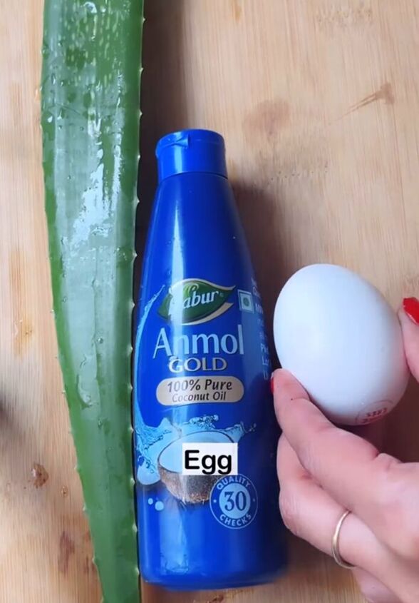 how an egg can help your hair shine, Ingredients