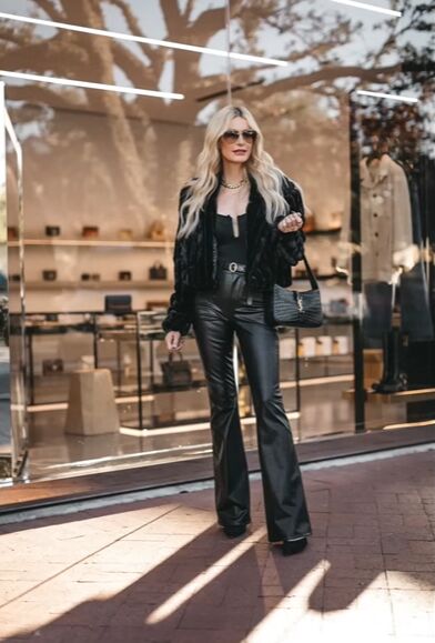 2024 fashion trends, All black outfit