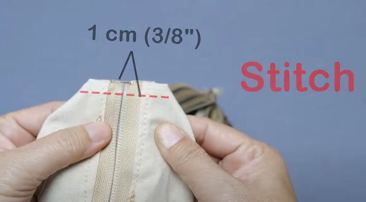 how to sew a hobo bag, Attaching strap