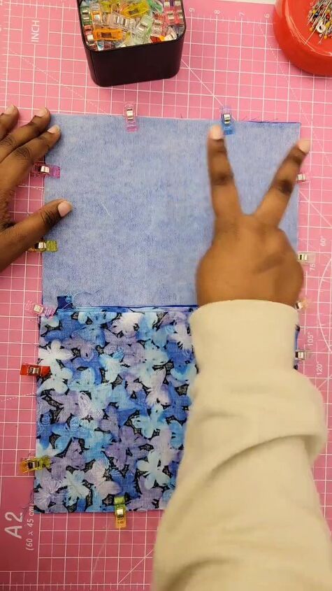 how to sew a zipper pouch for beginners, Assembling pouch