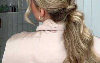 Cute and Easy Low Ponytail Hairstyle in 5 Minutes