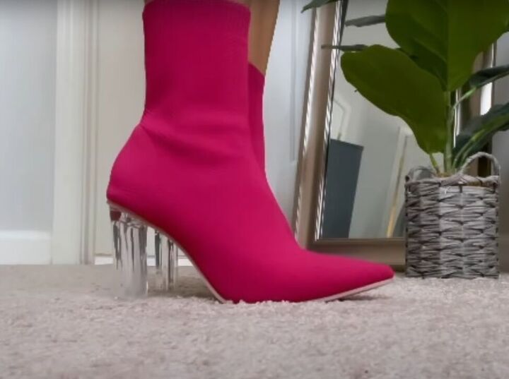 church outfit ideas, Pink boots