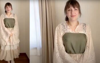 Easy Sewing Tutorial: How to Sew a Lace Bolero Shrug