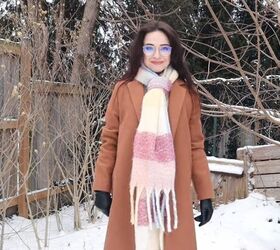 how to style a winter scarf, Necktie scarf