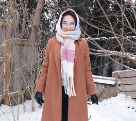 how to style a winter scarf, Hood scarf