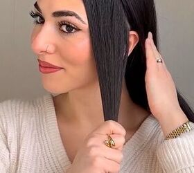 Take your half-up hairstyle to the next level with this easy hack