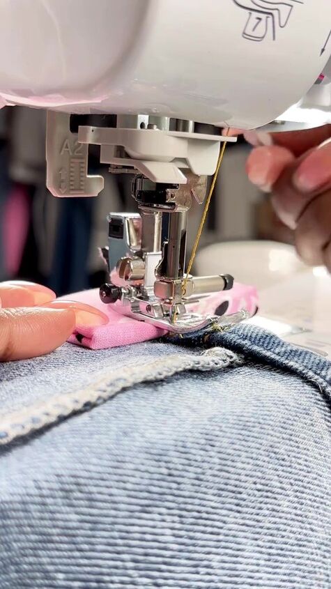 you need this sewing hack for bulky seams, Sewing