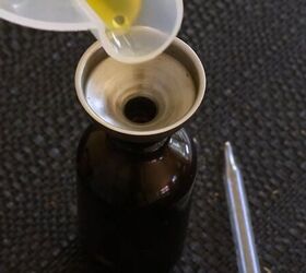 how to make a lavender oil, Transfering DIY lavender oil