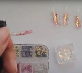 foil nail designs, Preparing nail forms