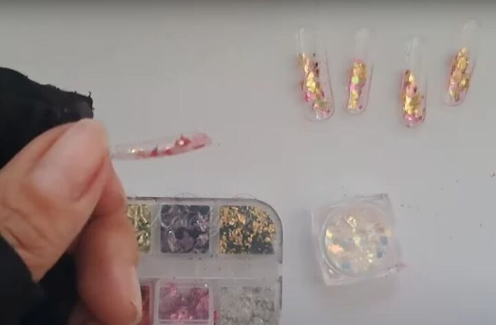 foil nail designs, Preparing nail forms