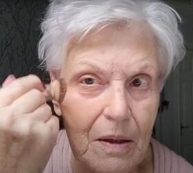 makeup for women over 70, Applying foundation
