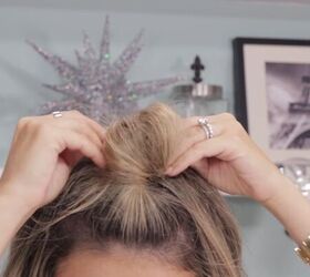 how to make your blowout last, Making bun