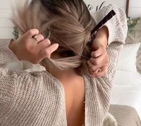romantic hairstyle leaving you with princess hair, Finishing hairstyle