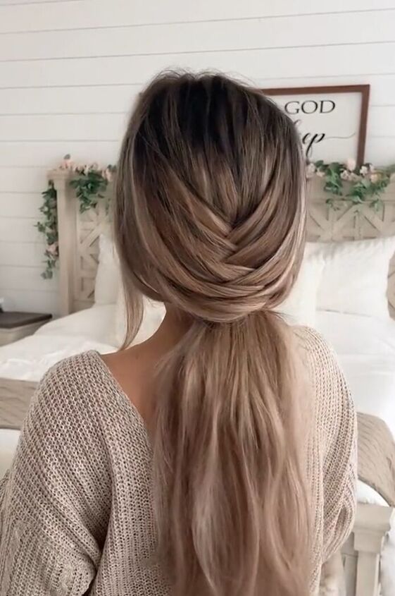 romantic hairstyle leaving you with princess hair, Romantic hairstyle leaving you with princess hair