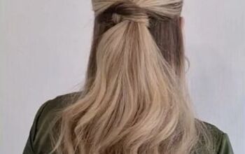 Easy Hack for Half-up Hairdos