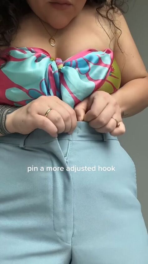this brilliant hack is so important, Adding safety pin