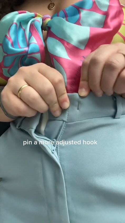this brilliant hack is so important, Adding safety pin
