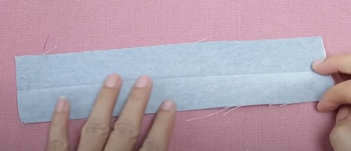 how to sew a pouch with a zipper, Making wrist strap