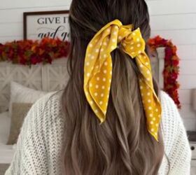 Hack to Keep Your Hair and Scarf From Falling!
