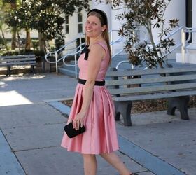 Gal Meets Glam Pink Bow Dress