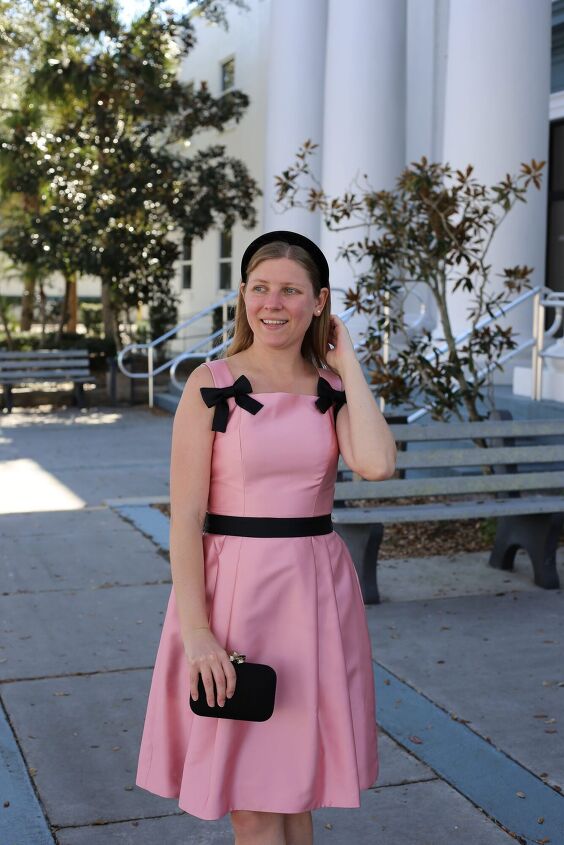 Gal Meets Glam Pink Bow Dress | Upstyle Gal Meets Glam Pink Bow Dress | Upstyle