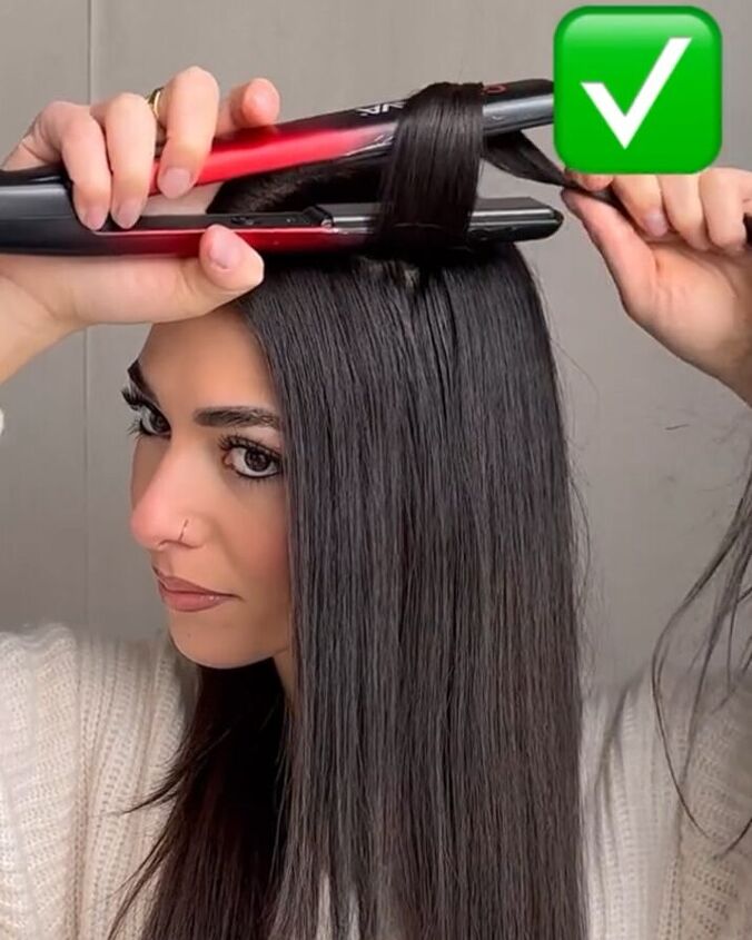 how to curl your hair with a flat iron, How to curl your hair with a flat iron