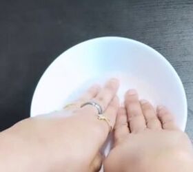 grow strong and long nails super fast with kitchen ingredients, Soaking nails
