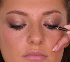 enhance beauty, Adding false lashes