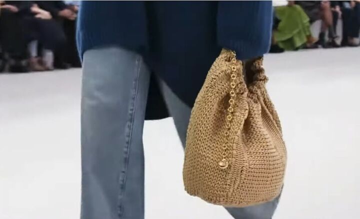 2024 accessory trends, Woven bag
